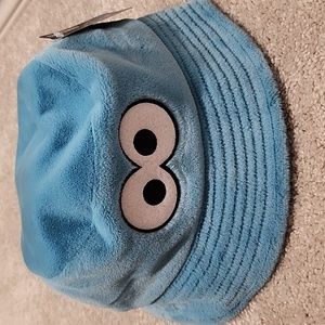 Sesame Street Accessories Cookie Monster Velvet Bucket Hat